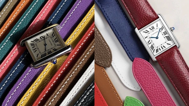 Cartier卡地亞Tank Solo手錶系列,售價NT$74,500起 Cartier卡地亞Tank Solo手錶系列,售價NT$74,500起