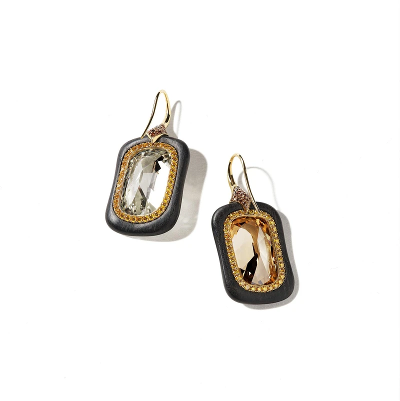 2020 Black Label Masterpiece 大師系列 VIII 黑檀木鑽石耳環-(背面) 2020 Black Label Masterpiece 大師系列 VIII 黑檀木鑽石耳環-(背面)