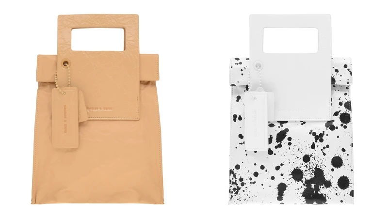 CHARLES _ KEITH 縐褶感托特包 1,990元 CHARLES _ KEITH 縐褶感托特包 1,990元