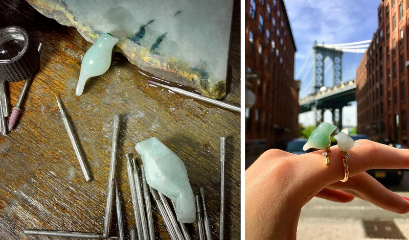 林曉同幸福相依青鳥戒指 林曉同幸福相依青鳥戒指