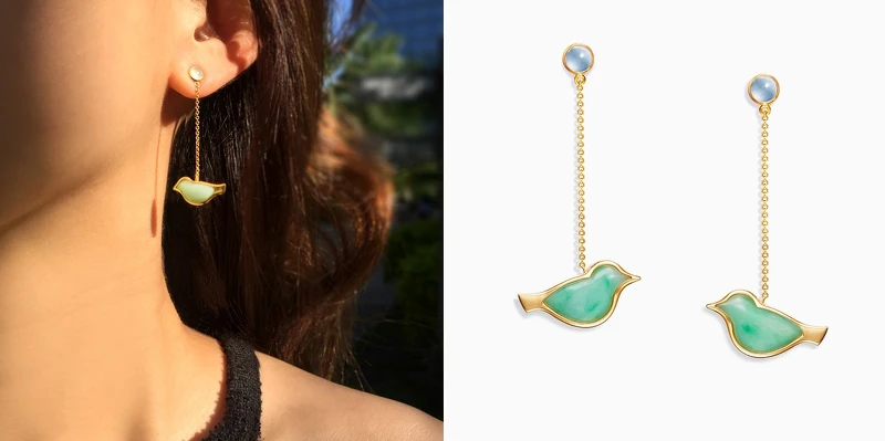 林曉同青鳥耳環 林曉同青鳥耳環