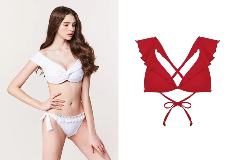 Wave Shine_售價:(左 比基尼) NT1,890、(右)NT1,690 Wave Shine_售價:(左 比基尼) NT1,890、(右)NT1,690