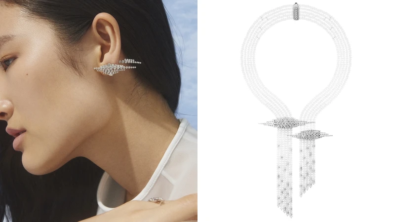Boucheron寶詩龍2020年全新Contemplation系列En Passant主題項鍊、耳環與戒指 Boucheron寶詩龍2020年全新Contemplation系列En Passant主題項鍊、耳環與戒指