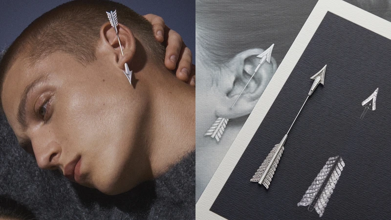 Boucheron寶詩龍2020年全新Contemplation系列Flèche du Temps主題項鍊、手鐲、耳環與胸針 Boucheron寶詩龍2020年全新Contemplation系列Flèche du Temps主題項鍊、手鐲、耳環與胸針