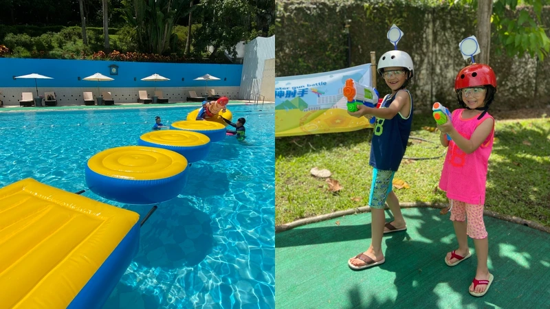 「戰勝水陸雙棲」、「誰是神射手」 「戰勝水陸雙棲」、「誰是神射手」