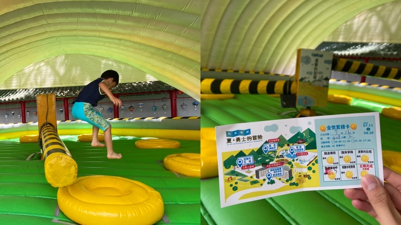 360度巨型橫木旋轉的「進擊的巨棍」,堪稱節奏與體力大挑戰! 360度巨型橫木旋轉的「進擊的巨棍」,堪稱節奏與體力大挑戰!