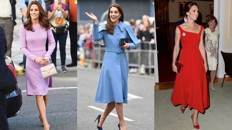 凱特王妃 Kate Middleton 洋裝穿搭風格:單色系 凱特王妃 Kate Middleton 洋裝穿搭風格:單色系