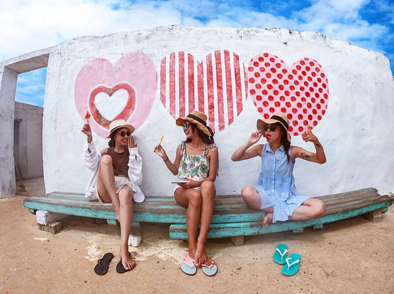 澎湖七美島上的特色冰品店「有間冰屋」。Source: IG @dora0716 授權KLOOK轉載