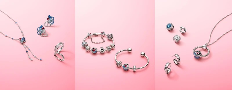 Pandora 藍色摺扇系列 Pandora 藍色摺扇系列