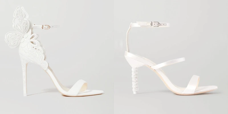 售價：（左）Sophia Webster 約NT23,000、（右）Sophia Webster 約NT15,200