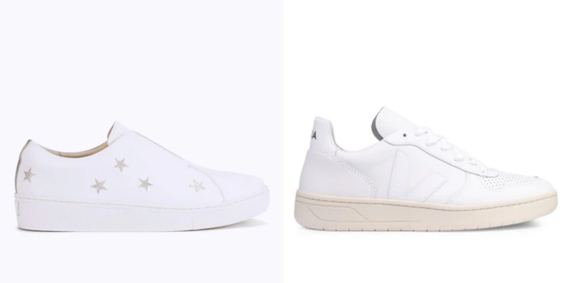 售價：（左）Mont Velvet 約NT3,800、（右）Veja 約NT4,530