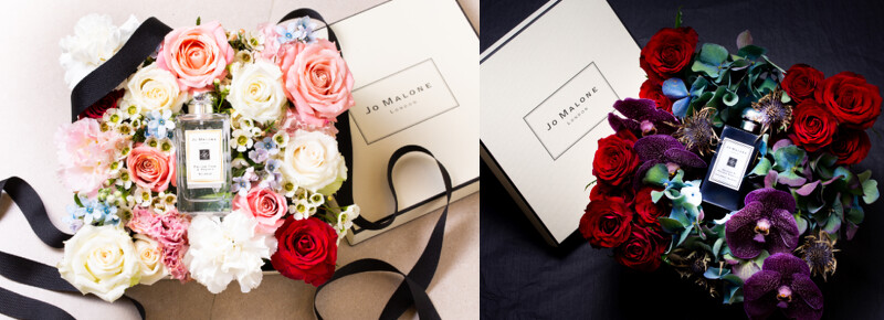 8月23~24日到下述4家Jo Malone London限定專櫃,凡購買100ml香水再加任一件商品,就會幫妳把香水包進充滿濃情蜜意的花盒裡(花盒請以現場為主)。 8月23~24日到下述4家Jo Malone London限定專櫃,凡購買100ml香水再加任一件商品,就會幫妳把香水包進充滿濃情蜜意的花盒裡(花盒請以現場為主)。