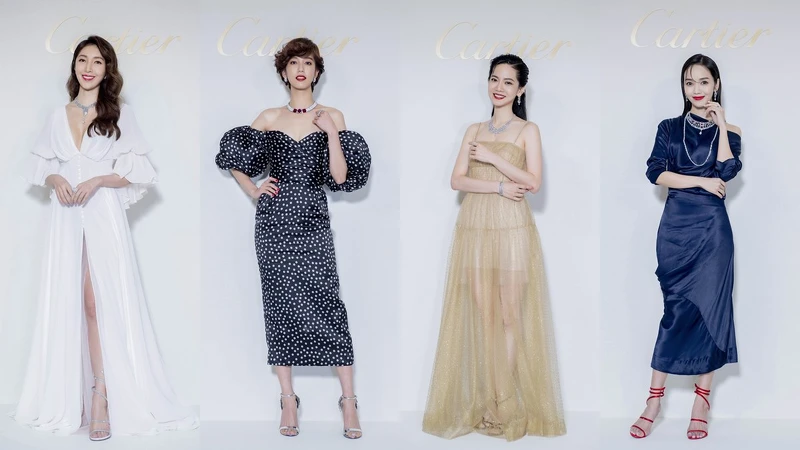 楊謹華、陳庭妮、曾之喬、侯佩岑,齊聚Cartier珠寶展 楊謹華、陳庭妮、曾之喬、侯佩岑,齊聚Cartier珠寶展