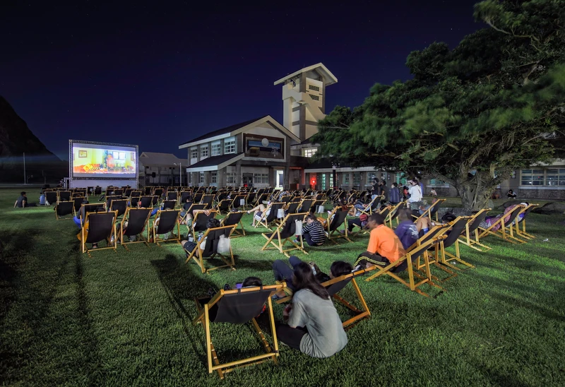 蘭嶼高中放映 蘭嶼高中放映