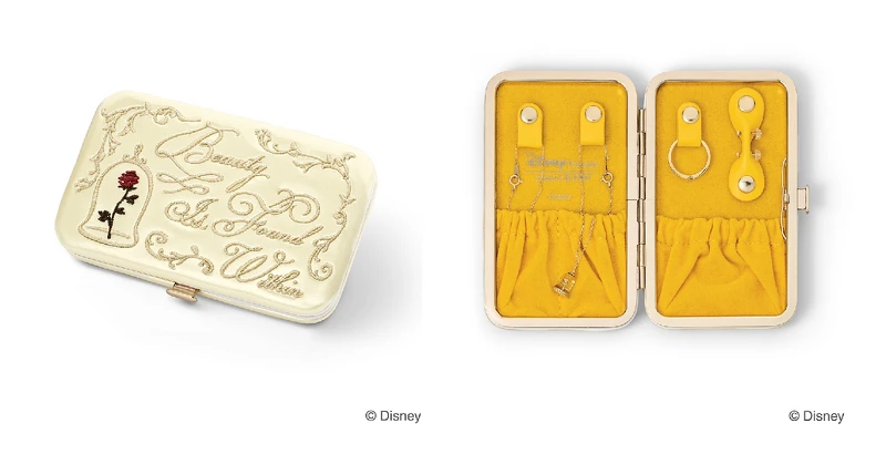 Beauty and the Beast Travel Jewelry Case,推薦價格NT1,300 Beauty and the Beast Travel Jewelry Case,推薦價格NT1,300