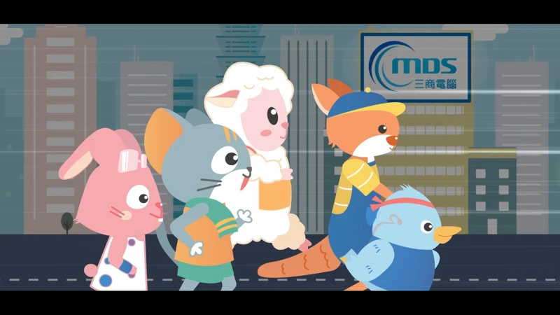 Burning!燃脂挑戰賽!遊戲衝刺畫面 – 三商電腦提供