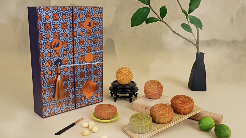 「南城月」月餅禮盒,1180元 「南城月」月餅禮盒,1180元