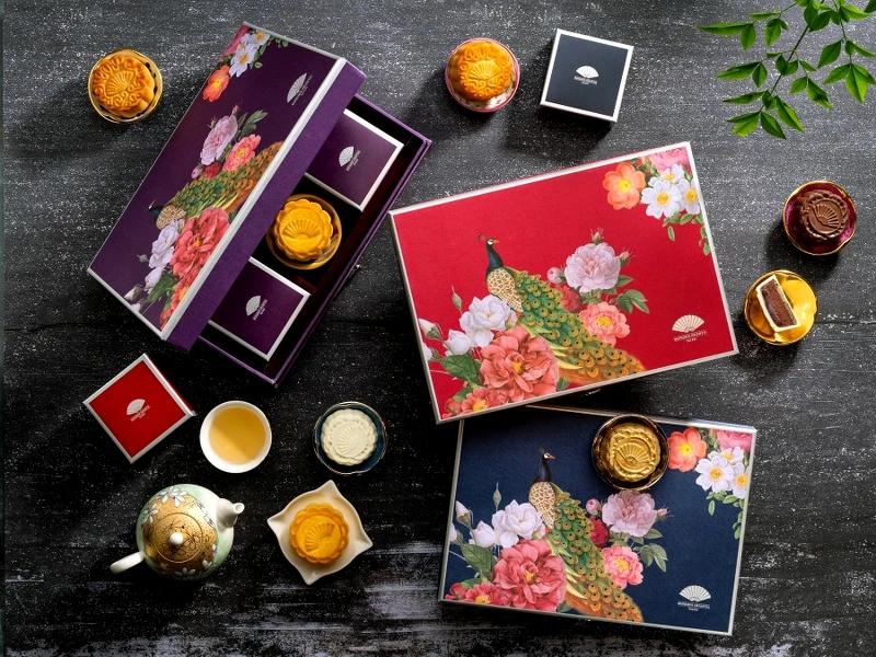 手工創意巧克力月餅禮盒,2380元 手工創意巧克力月餅禮盒,2380元