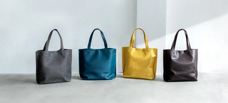 明亮中性選色，男女皆適用的COLOR DIARY系列日常托特包