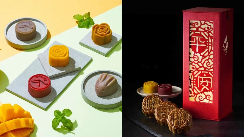 (左)「彩月禮盒」售價680元、(右)「祈月禮盒」售價1580元 (左)「彩月禮盒」售價680元、(右)「祈月禮盒」售價1580元