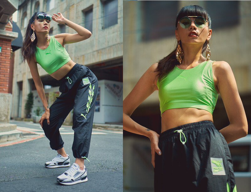 流行系列Evide休閒背心，NT1,280、流行系列Evide長風褲，NT2,380、Mile Rider Sunny GatawayWn's鞋款，NT2,980