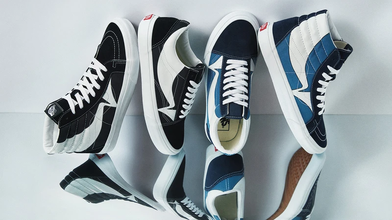 VANS WARP SK8-HI，共二色，NT2,580。 