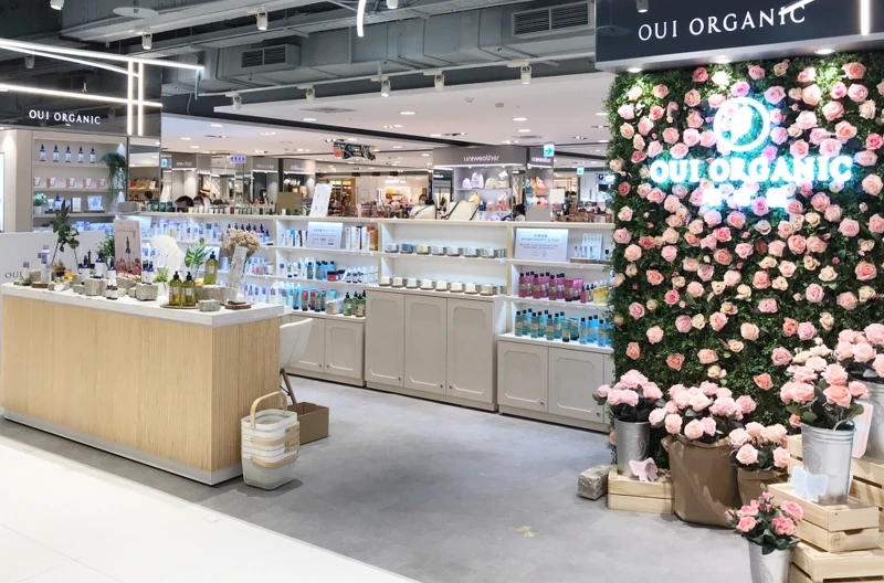 OUI ORGANIC有機保養新生活概念店就在台北SOGO忠孝館 OUI ORGANIC有機保養新生活概念店就在台北SOGO忠孝館