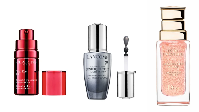 全能眼霜 (新星賞):克蘭詩 全效緊緻眼霜 / 全能眼霜 (首獎):蘭蔻 超進化肌因大眼精粹 / 活膚抗老 (首獎):迪奧 精萃再生玫瑰微導精露 全能眼霜 (新星賞):克蘭詩 全效緊緻眼霜 / 全能眼霜 (首獎):蘭蔻 超進化肌因大眼精粹 / 活膚抗老 (首獎):迪奧 精萃再生玫瑰微導精露
