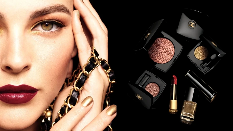CHANEL香奈兒2020聖誕彩妝形象圖 CHANEL香奈兒2020聖誕彩妝形象圖