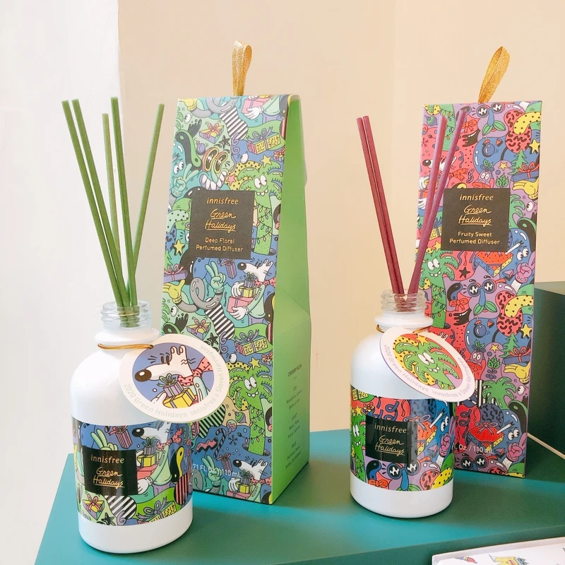 innisfree 2020綠色聖誕居室純粹香頌。