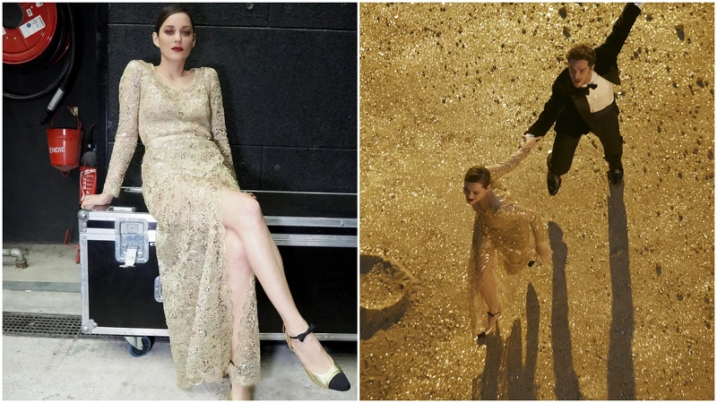 這支雙人舞和月亮，其實都有點像是故事的第三主角。瑪莉詠不僅要學會舞碼，還得穿著高跟鞋與洋裝在凹凸不平的表面上翩翩起舞