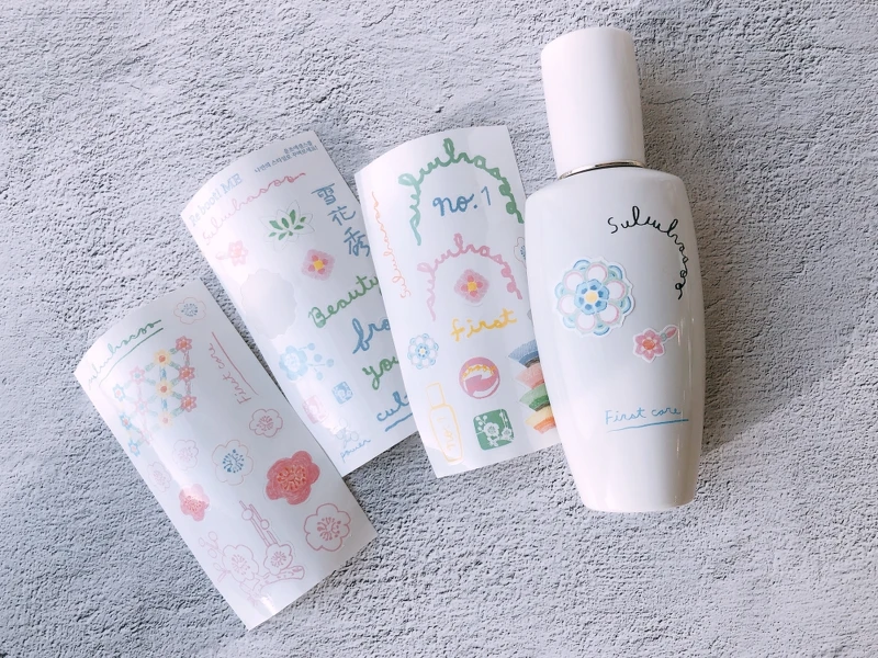 Sulwhasoo雪花秀潤燥養膚精華2020公益限定版瓶身+貼紙 Sulwhasoo雪花秀潤燥養膚精華2020公益限定版瓶身+貼紙