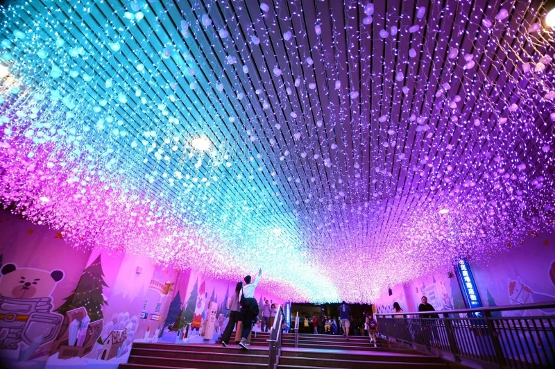 板橋車站B1連通道「心之所向」 板橋車站B1連通道「心之所向」