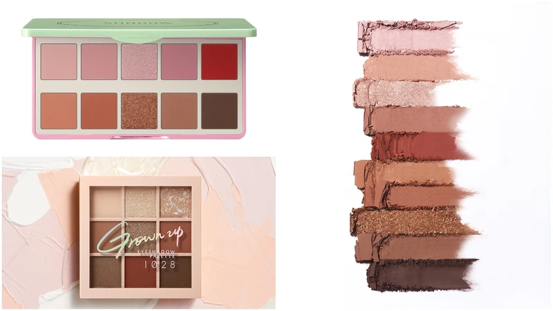 1028 調眼色限量眼彩盤熟成色，NT420。 Innisfree 摩登復古限量眼彩盤，NT920。