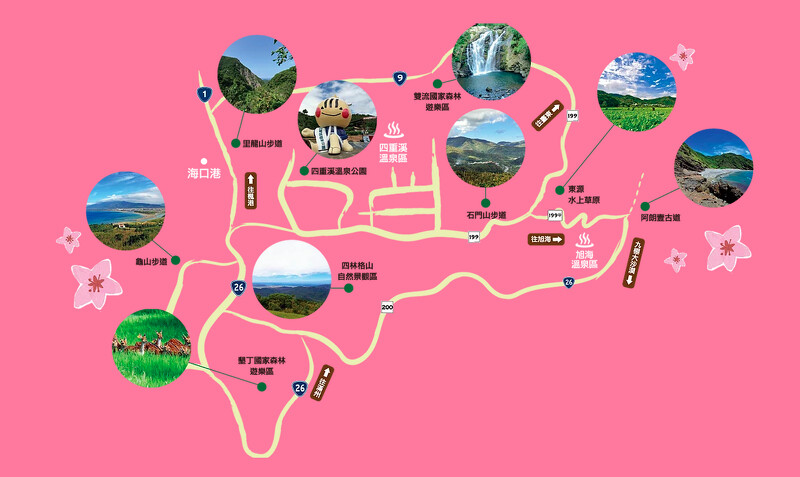 還有許多周邊景點能規劃進出遊行程