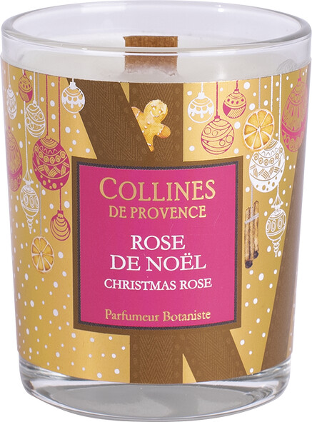 節慶玫瑰香氛蠟燭 節慶玫瑰香氛蠟燭