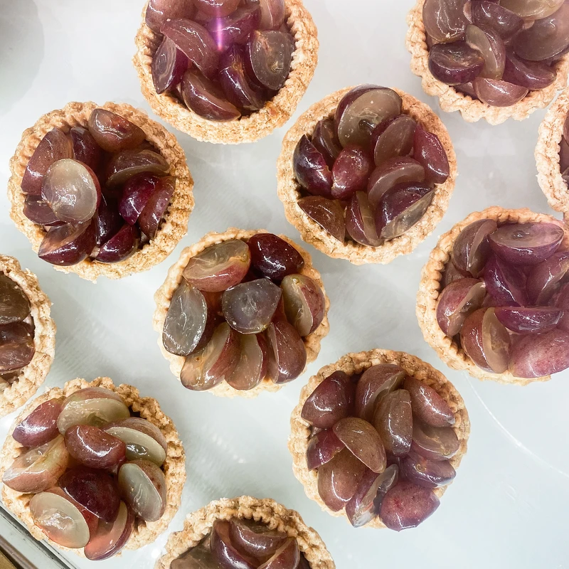 巨峰葡萄巧克力塔 巨峰葡萄巧克力塔