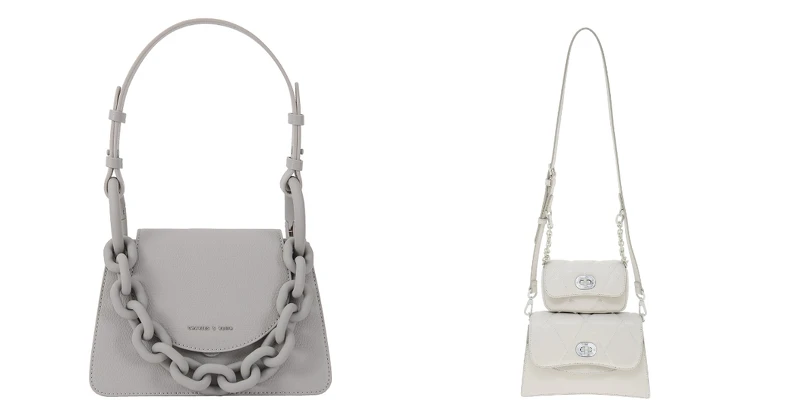 大象灰粗練包,NT2,790、壓紋鍊條子母包,NT2,890 大象灰粗練包,NT2,790、壓紋鍊條子母包,NT2,890