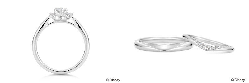 K.UNO「Be With Me」米奇米妮系列結婚套戒(含訂婚鑽戒、男女婚戒) K.UNO「Be With Me」米奇米妮系列結婚套戒(含訂婚鑽戒、男女婚戒)