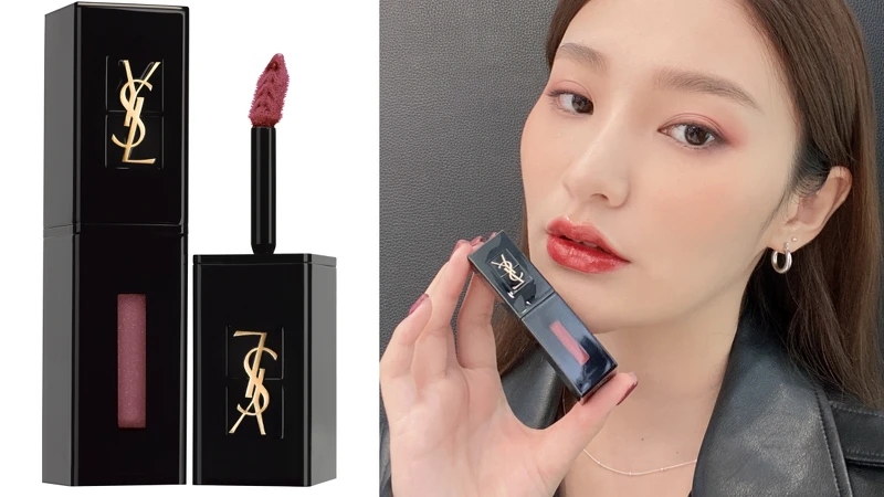 YSL 2020熱賣口紅Top 2奢華緞面漆光唇釉#431