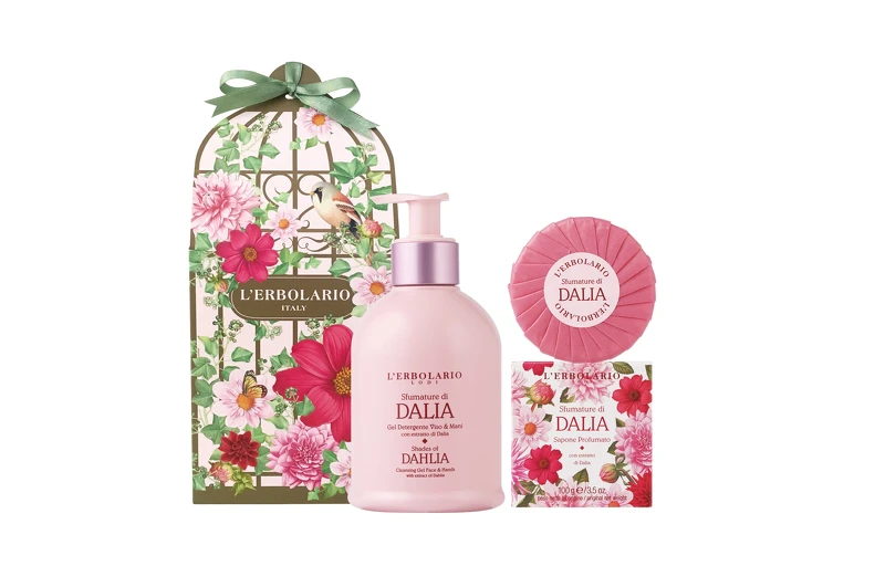 耶誕限定精巧禮盒:大理花潔膚乳280ml +大理花植物皂100g 原價1,100元 特價699元 耶誕限定精巧禮盒:大理花潔膚乳280ml +大理花植物皂100g 原價1,100元 特價699元