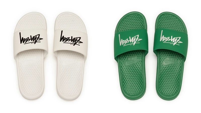 Nike X Stüssy聯名系列拖鞋 Nike X Stüssy聯名系列拖鞋