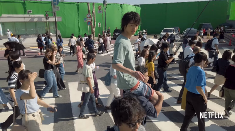 Netflix 《今際之國的闖關者》CG特效東京涉谷空城畫面 Netflix 《今際之國的闖關者》CG特效東京涉谷空城畫面