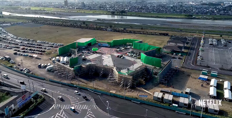 Netflix 《今際之國的闖關者》CG特效東京涉谷空城畫面 Netflix 《今際之國的闖關者》CG特效東京涉谷空城畫面