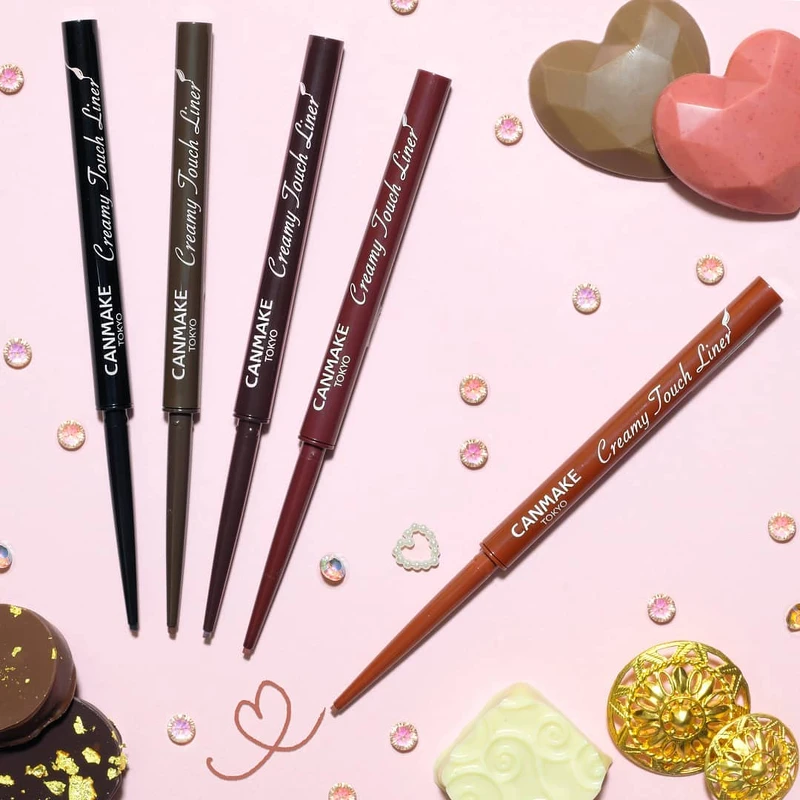 Canmake激細滑順眼線膠筆  Canmake激細滑順眼線膠筆