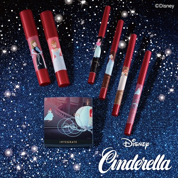 INTEGRATE櫻特芮2021年與迪士尼仙履奇緣推出限定彩妝