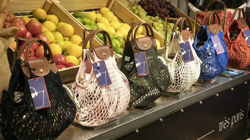 Longchamp Le Pliage Filet漁網包 Longchamp Le Pliage Filet漁網包