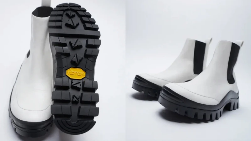 VIBRAM®鞋底真皮平底短靴_NT5,490