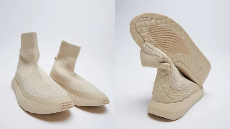 橡膠底彈性襪套休閒鞋_NT1,590