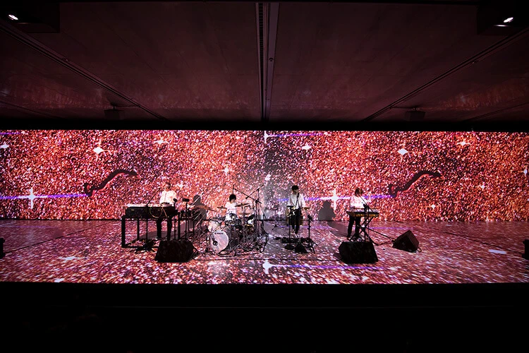 「 AUDIO ARCHITECTURE 」Cornelius 東京場演出 「 AUDIO ARCHITECTURE 」Cornelius 東京場演出